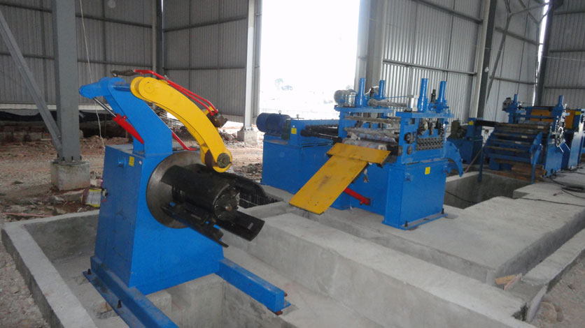 Roll Forming And Slitting Line In Brazil