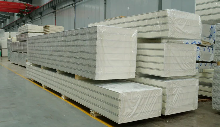 Cold room sandwich panels